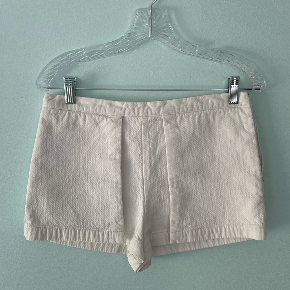 white shorts